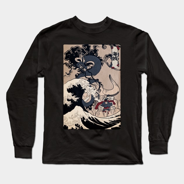 Kaizoku Long Sleeve T-Shirt by zody